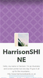 Mobile Screenshot of harrisonshine.tumblr.com