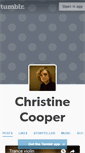 Mobile Screenshot of christinecooper.tumblr.com
