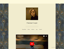 Tablet Screenshot of christinecooper.tumblr.com
