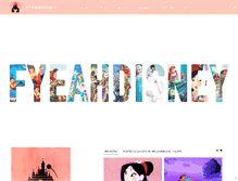 Tablet Screenshot of fyeahdisney.tumblr.com