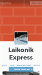 Mobile Screenshot of laikonikexpress.tumblr.com