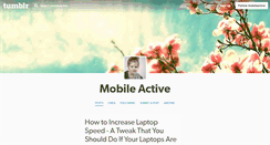 Desktop Screenshot of mobileactive.tumblr.com