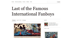 Desktop Screenshot of famousfanboy.tumblr.com