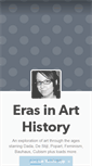Mobile Screenshot of erasinarthistory.tumblr.com