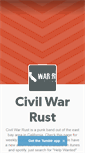 Mobile Screenshot of civilwarrust.tumblr.com