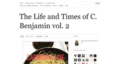 Desktop Screenshot of cbenjamin.tumblr.com