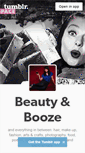 Mobile Screenshot of beautyandbooze.tumblr.com