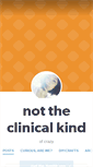 Mobile Screenshot of nottheclinicalkind.tumblr.com