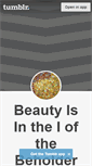 Mobile Screenshot of beautyinthei.tumblr.com