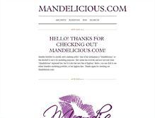 Tablet Screenshot of mandeliciousdotcom.tumblr.com