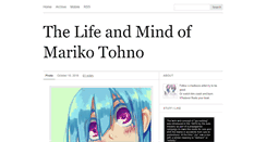 Desktop Screenshot of marikotohno.tumblr.com