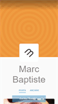 Mobile Screenshot of marcbaptisteunpublished.tumblr.com