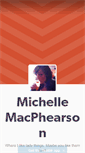 Mobile Screenshot of michelle.tumblr.com
