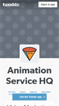 Mobile Screenshot of animationservicehq.tumblr.com