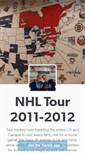 Mobile Screenshot of nhltour201112.tumblr.com