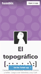 Mobile Screenshot of eltopografico.tumblr.com