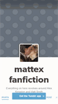 Mobile Screenshot of mattexfiction.tumblr.com