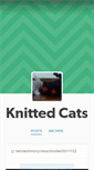 Mobile Screenshot of knitted-cats.tumblr.com