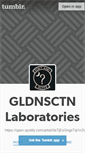 Mobile Screenshot of gldnsctn.tumblr.com