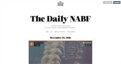 Desktop Screenshot of nabf.tumblr.com