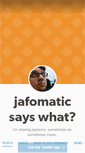 Mobile Screenshot of jafomatic.tumblr.com