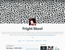 Tablet Screenshot of frightskool101.tumblr.com
