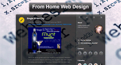 Desktop Screenshot of fromhomewebdesign.tumblr.com