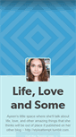 Mobile Screenshot of lifeloveandsome.tumblr.com