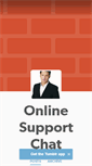 Mobile Screenshot of onlinesupportchat.tumblr.com