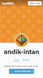 Mobile Screenshot of andik-intan.tumblr.com