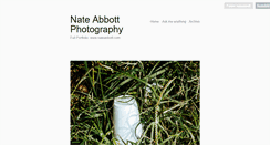 Desktop Screenshot of nateabbott.tumblr.com