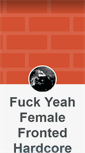 Mobile Screenshot of femalefrontedhardcore.tumblr.com