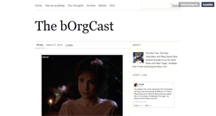 Desktop Screenshot of borgcast.tumblr.com