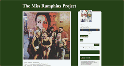 Desktop Screenshot of missrumphiusproject.tumblr.com