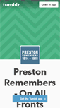 Mobile Screenshot of prestonremembers.tumblr.com