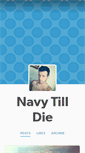 Mobile Screenshot of navytilldie.tumblr.com