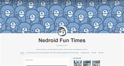 Desktop Screenshot of nedroidcomics.tumblr.com