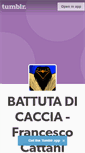 Mobile Screenshot of battutadicaccia.tumblr.com