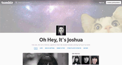 Desktop Screenshot of joshuareber.tumblr.com