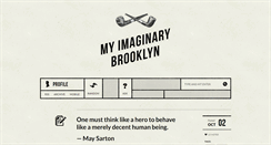 Desktop Screenshot of myimaginarybrooklyn.tumblr.com