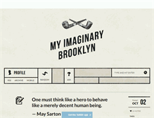 Tablet Screenshot of myimaginarybrooklyn.tumblr.com