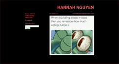 Desktop Screenshot of hannahnguyen.tumblr.com