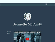 Tablet Screenshot of jennette-mccurdy.tumblr.com