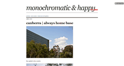 Desktop Screenshot of monochromaticandhappy.tumblr.com
