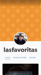 Mobile Screenshot of lasfavoritas.tumblr.com