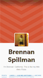 Mobile Screenshot of brennanspillman.tumblr.com