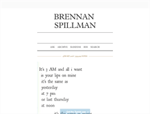 Tablet Screenshot of brennanspillman.tumblr.com