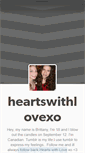 Mobile Screenshot of hearts-with-loveox.tumblr.com