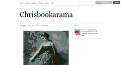 Desktop Screenshot of chrisbookarama.tumblr.com