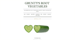 Desktop Screenshot of gruntysrootvegetables.tumblr.com